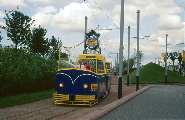 Trams at Glasgow Garden Festival, 1988  3