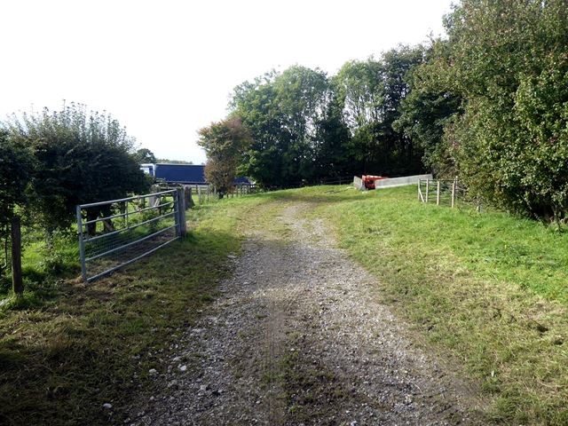 Ramp leading to Rashmire Wood Bridge