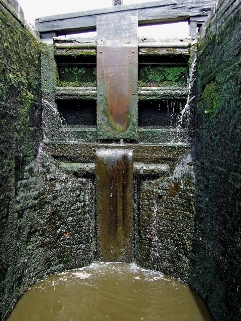 In Bratch Top Lock near Wombourne in Staffordshire