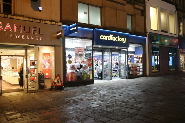 Shops, Northumberland Street, Newcastle upon Tyne