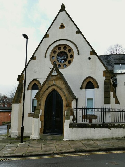 Former school on Cliff Road - detail