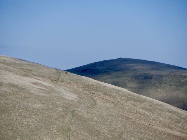 Quadbike track on White Law