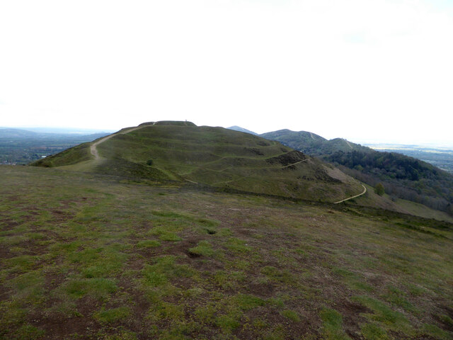 British Camp from Millennium Hill, Malvern Hills