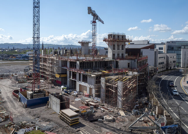 Construction site, Belfast