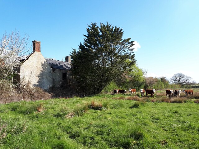 Derelict farmnouse, Parkgate Farm