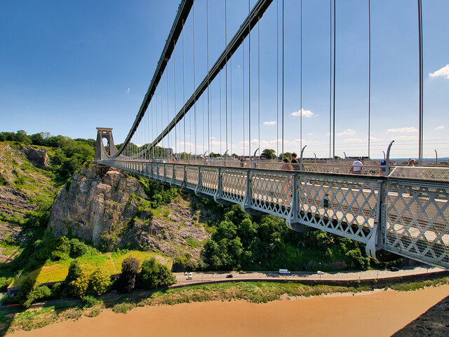 River, Gorge and Suspension Bridge