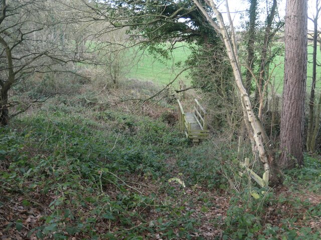 Footbridge across Bullcliff Beck