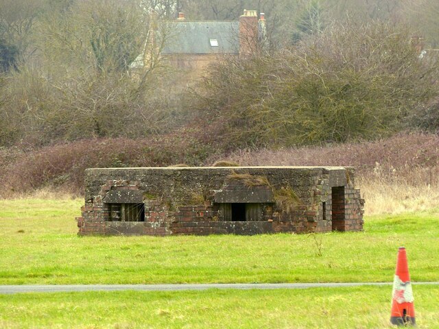 Pillbox at Tollerton Airfield