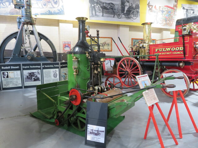 Steam Lawnmower, 1896