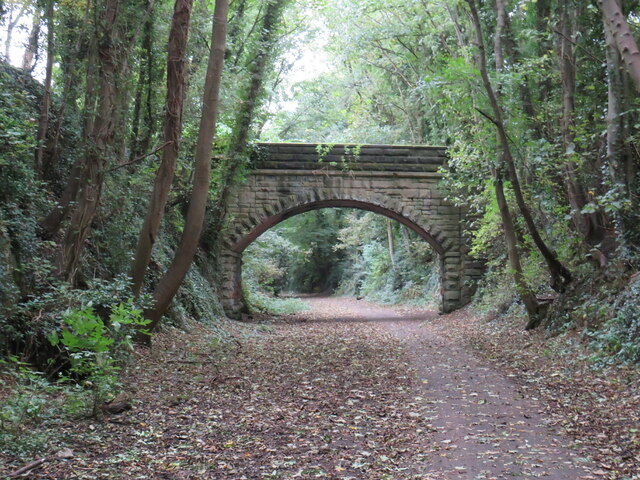 Bridge over dismantled railway, Wetherby