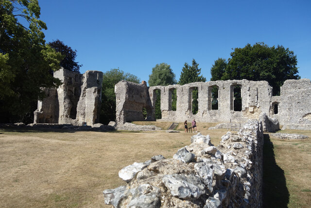 Ruined Walls at the Bishop's Palace