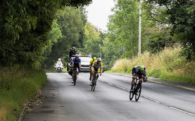 Race leaders descending Redgate Bank