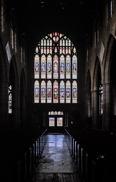 St Mary and St Nicholas: The West Window