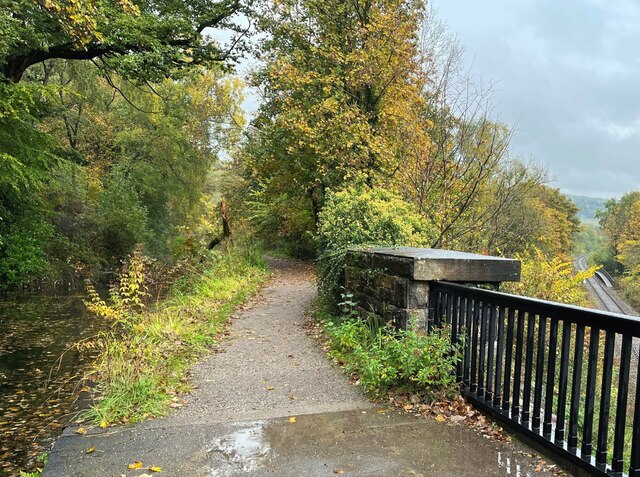 Canal towpath, Cromford Canal