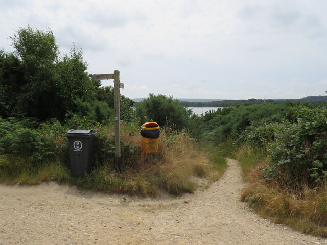 Path at Ham Common, Poole