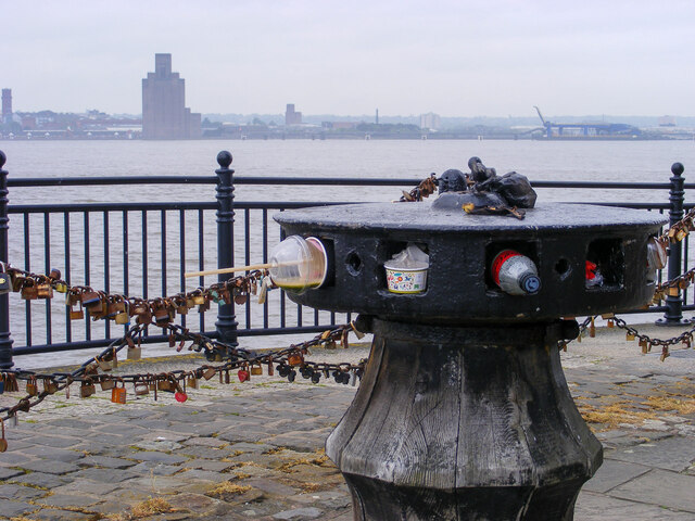 Liverpool Docks - Rubbish in the capstan