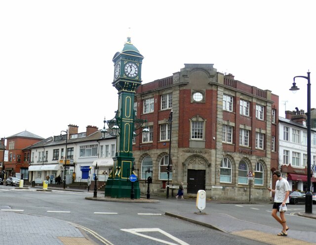 Chamberlain Clock and former bank