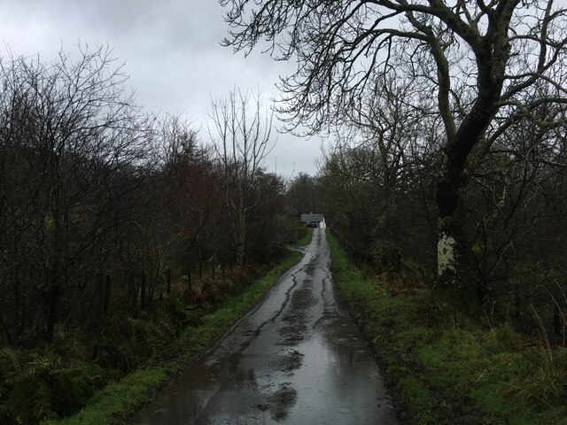 Road towards Ardencaple House