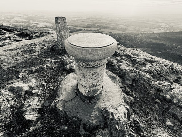 On the Summit of Eildon Mid Hill 