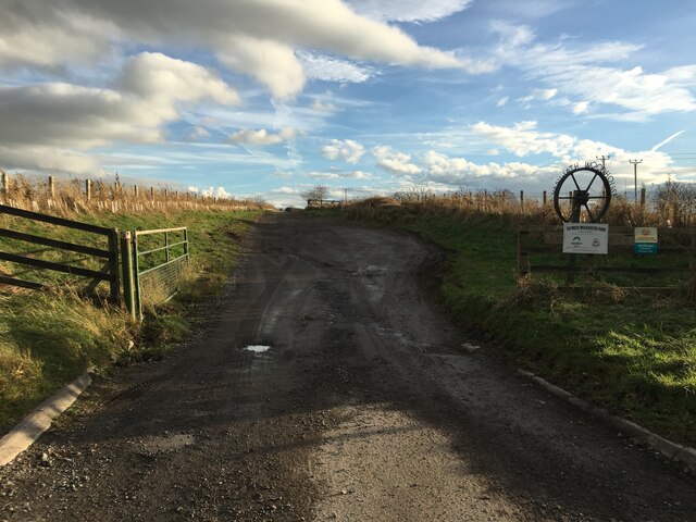 Entrance to Yanwath Woodhouse Farm