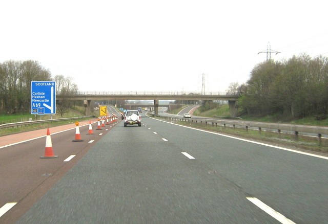 Junction 43 on the M6 © Ann Cook :: Geograph Britain and Ireland