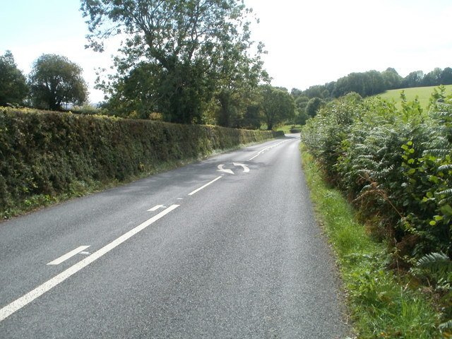 White arrows, Usk Road, Gwehelog