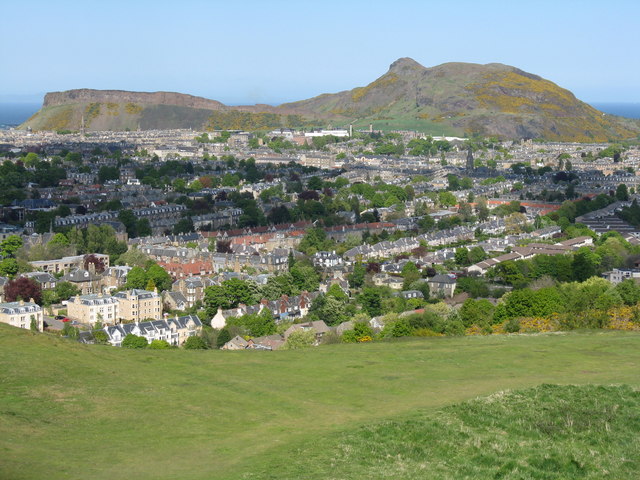 Arthur's Seat and Salisbury Crags