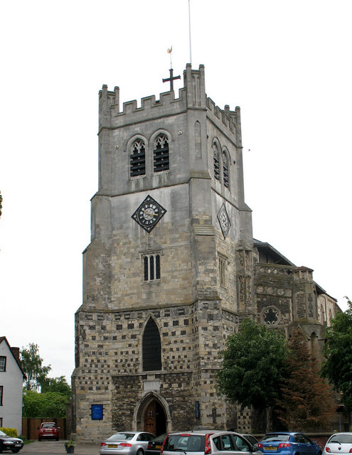 West front of Waltham Abbey