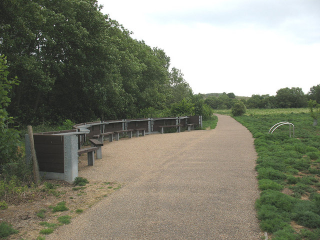 Picnic area at Fishers Green