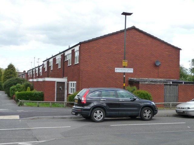 Terraced houses, east side of Mackadown Lane