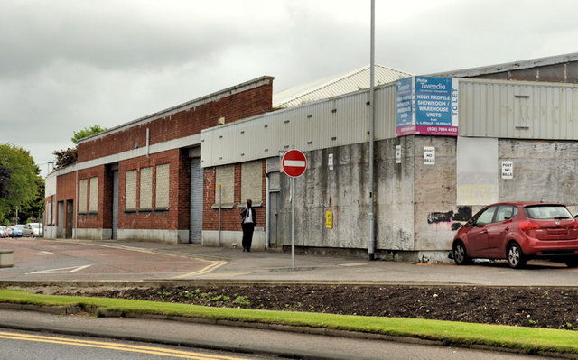 Former car showroom, Coleraine