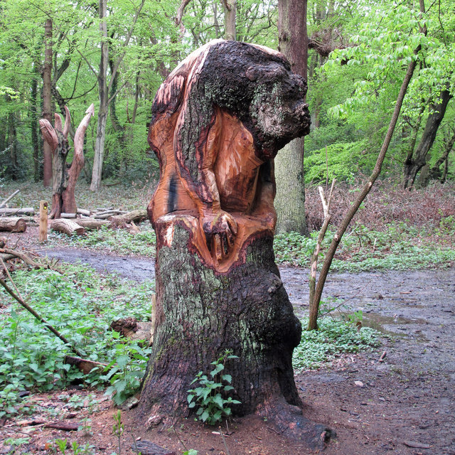 Hainault Forest Tree Sculpture (3)