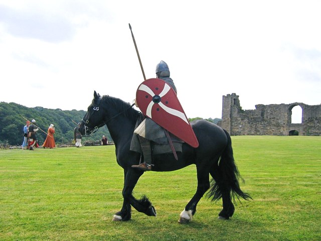 Norman Knight at Richmond Castle