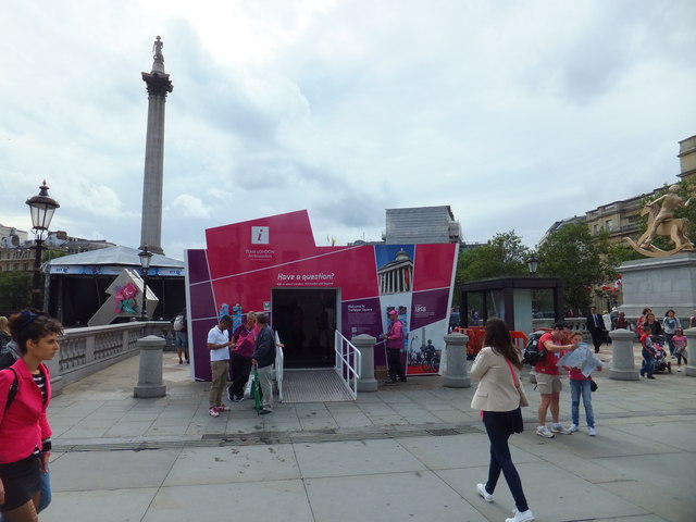 Team London Ambassadors Station, Trafalgar Square