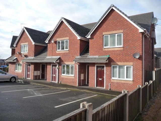 New flats on Factory Street, Tyldesley