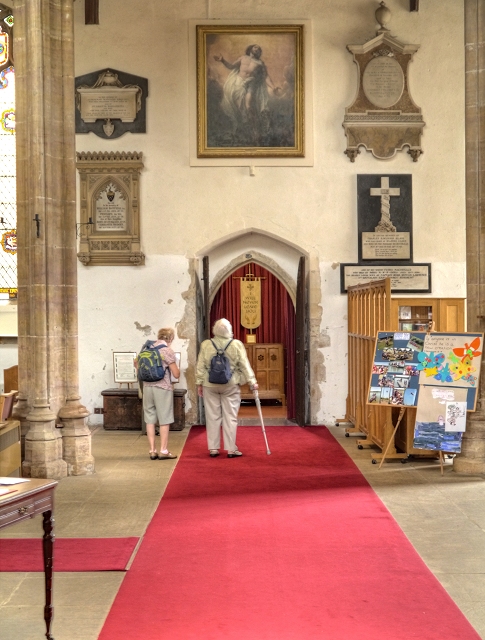 Dedham Church, South Wall