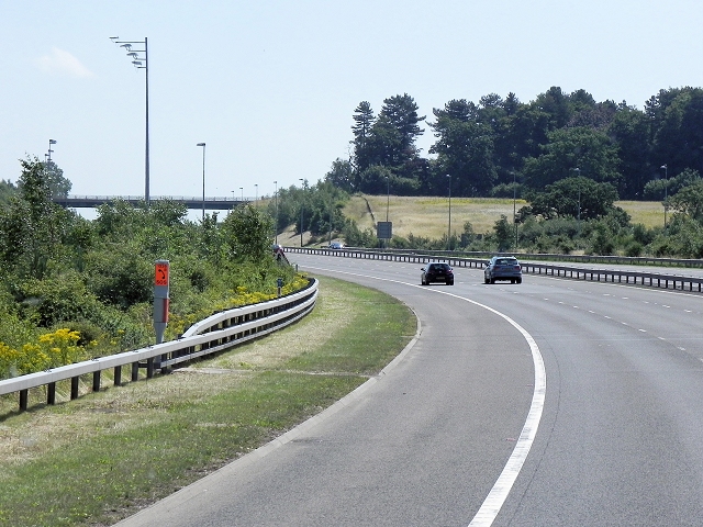 M6 Toll Road, Southbound