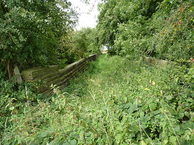 Occupation bridge over former mineral line near Scalford