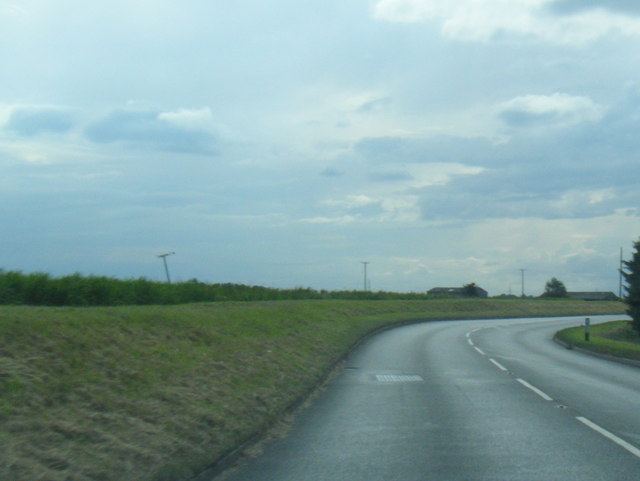 A1122 near Homestead Farm