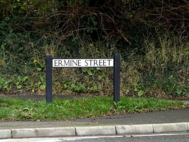 Ermine Street sign