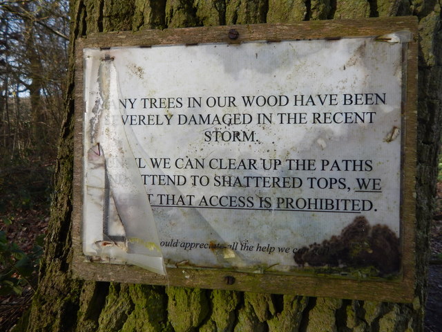 Access prohibited, Mill Wood