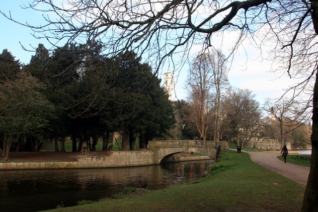 Bridge in Highfields Park