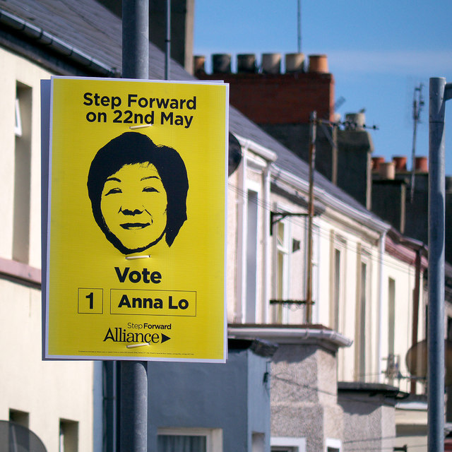 'Alliance' election poster, Bangor