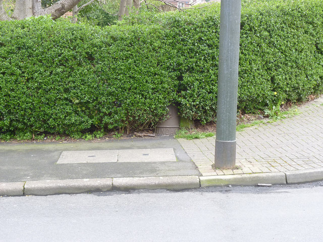 Boundary marker, Wensor Avenue