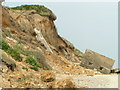 TM4760 : Coastal Erosion at Thorpeness, Suffolk by Barry Hughes