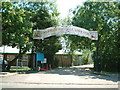 TQ1685 : Entrance to Wembley FC ground, Vale Farm by Ray Stanton