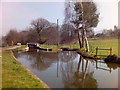 SO1419 : Lock at Cwmcrawnon by Tim Cook