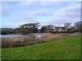 SS8974 : Village pond at St Brides by Richard Knights