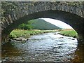 NN2309 : Old road bridge near Butterbridge farm by Toby Speight