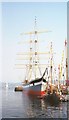 NS2875 : Sailing ship Glenlee in dock in Greenock by John M